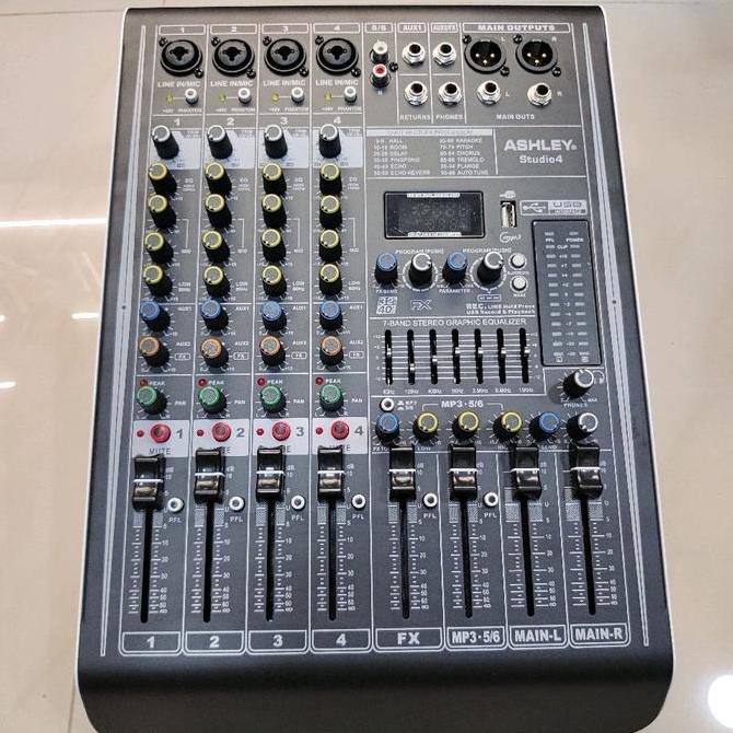 POWER MIXER AUDIO ASHLEY STUDIO4 STUDIO 4 6CHANNEL
