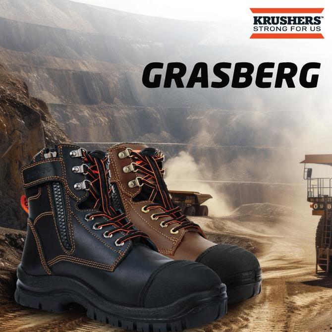 Murah.. Krushers Grasberg/Sepatu Safety Krushers Grasberg/Sepatu Safety Original Krushers/Krushers