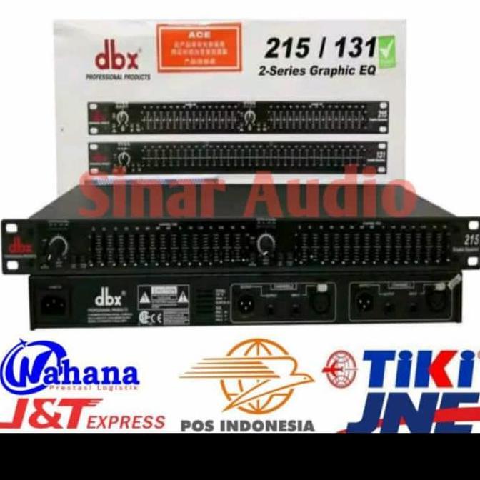 EQUALIZER DBX215 EQUALIZER DBX 215 EQUALIZER DBX2 15