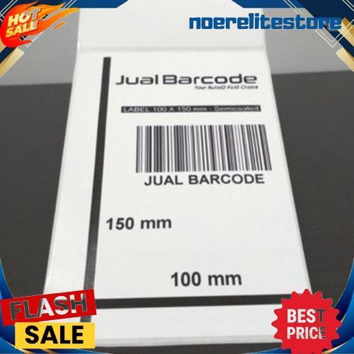 Super Sale 500Pcs Kertas Label Sticker Direct Thermal A6 10X15Cm 100X150Mm Barcode Stiker Termal