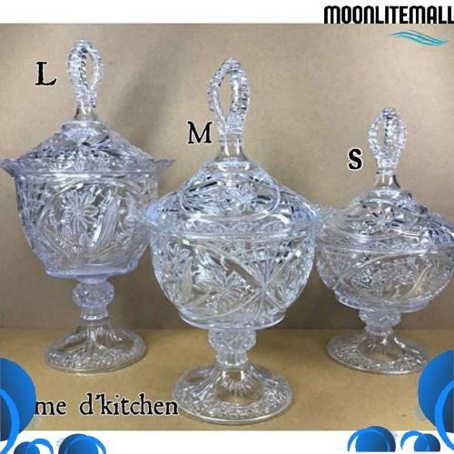 Gratis Ongkir Toples Bijian Kristal Mika Small (Kecil ) Tkk 1099 Golden Sunkist