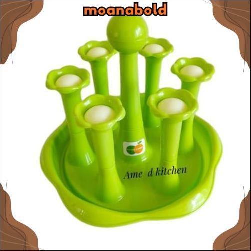 Gradeori Tempat Gelas 6 Pcs Tg 1037 Golden Sunkist