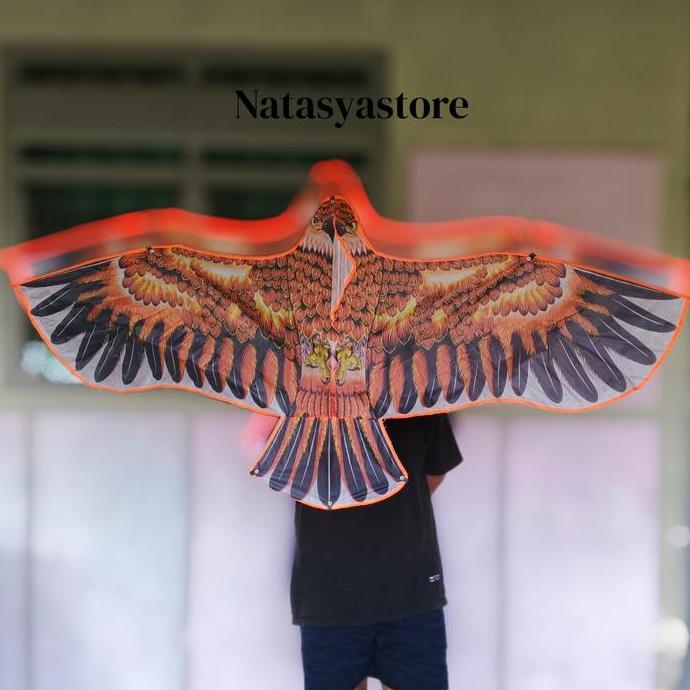 New- 1.2/1.7 M LAYANGAN ELANG Jumbo mainan layang layang Anak ke layangan layanglayang naga Layangan