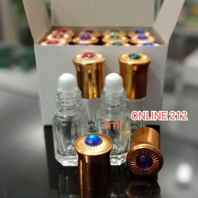 Bermutu Botol Parfum Kosong Roll On 3 Ml Permata Tola 3 Ml