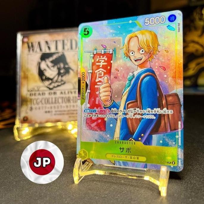 Sabo Saikyo Jump P-073 P JAPAN YELLOW One Piece TCG TERMURAH