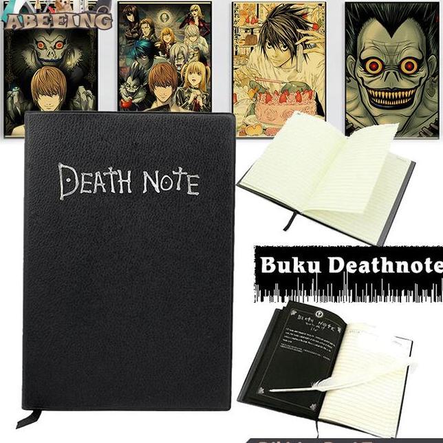 Buku Binder Death Note Buku Tulis Anime Death Note Book Notebook
