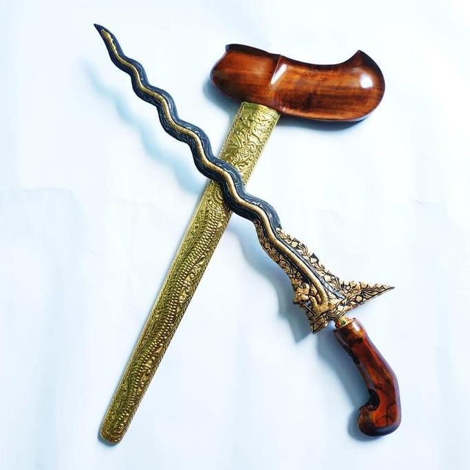 Keris Naga sasra Nogo Sosro Luk 13 Kinatah Kamarogan Istimewa