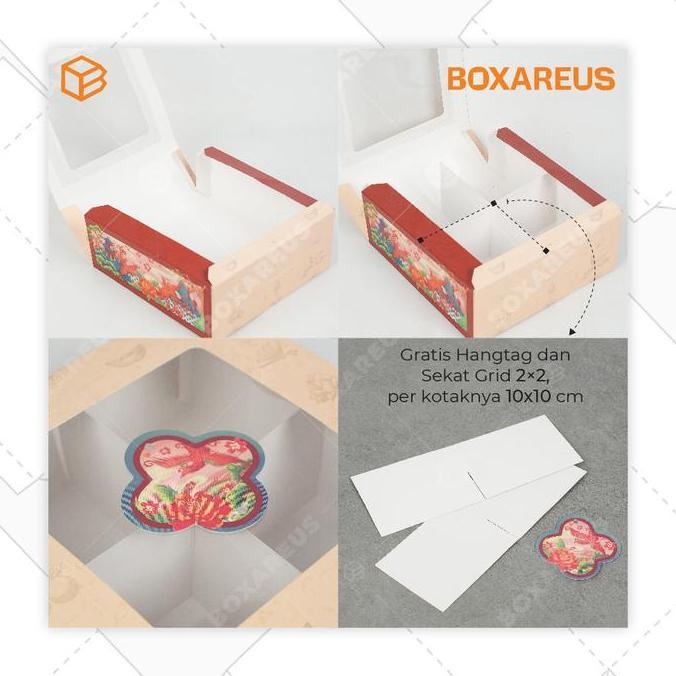 Sale Box Imlek Packaging Gift Cny Dus Hampers Kemasan Kue | Cb 20 Lunhua