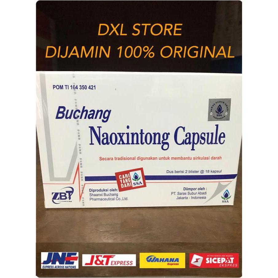 BUCHANG NAOXINTONG BU CHANG NAO XIN TONG CAPSULE ISI 36 KAPSUL JAMIN ORI