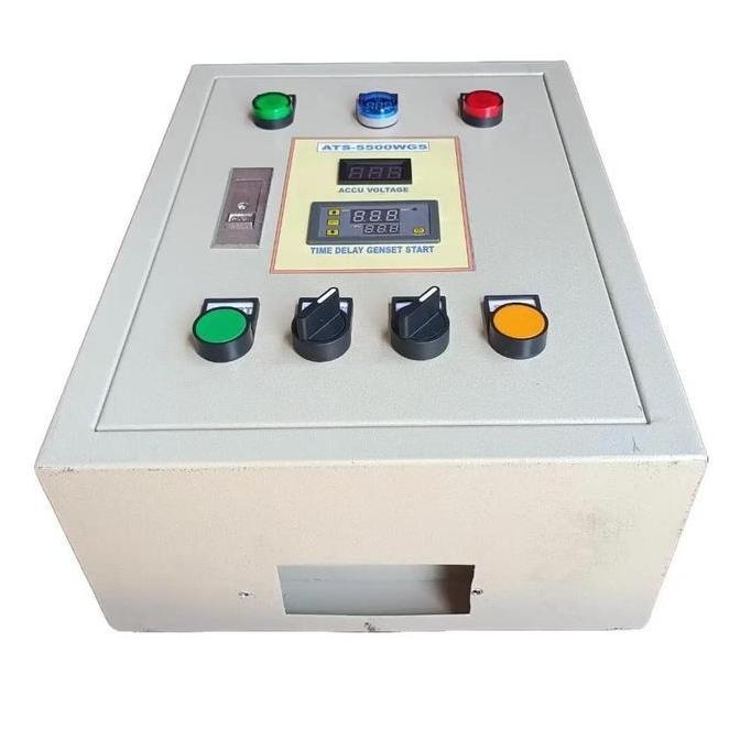 Terlaris Panel Ats Dengan Fitur Charger Aki Genset Otomatis Untuk Genset Ats-5500Wgs