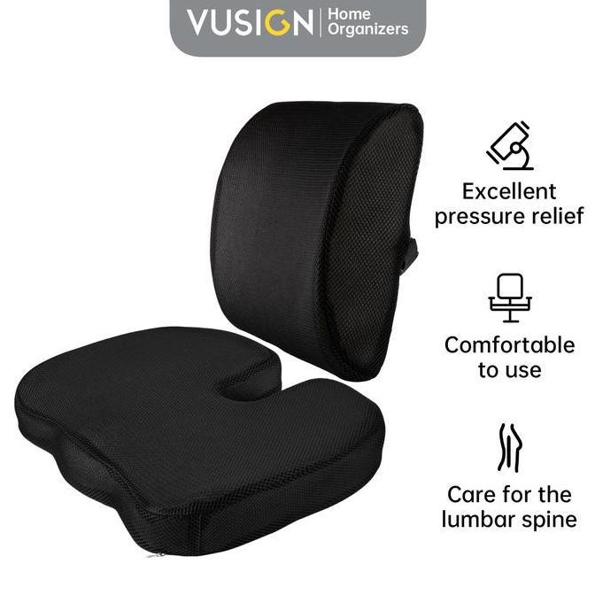 Deli Vusign Cushion / Bantal Sender&Duduk 100% Memory Foam Empuk VS75X