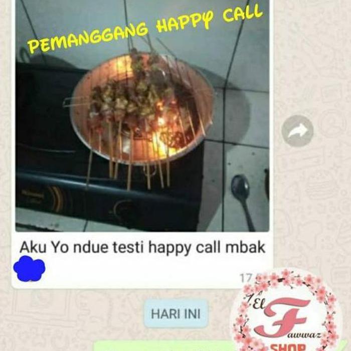New Arival ALAT PANGGANG HAPPY CALL BULAT/ PANGGANGAN PORTABLE/ LGI Viral