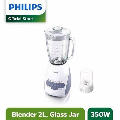 New- Blender Philips HR2116 / HR 2116 / HR-2116 Gelas Kaca 2 L