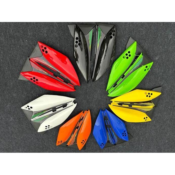 sayap jok klx 150 s sayap blakang klx 150 cover body blakang klx 150 body blakang klx 150 cover bodi