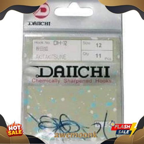 Teratas Mata Kail Daichi "Dh-12" (Akitakitsune)(Biru Tanpa Lubang)