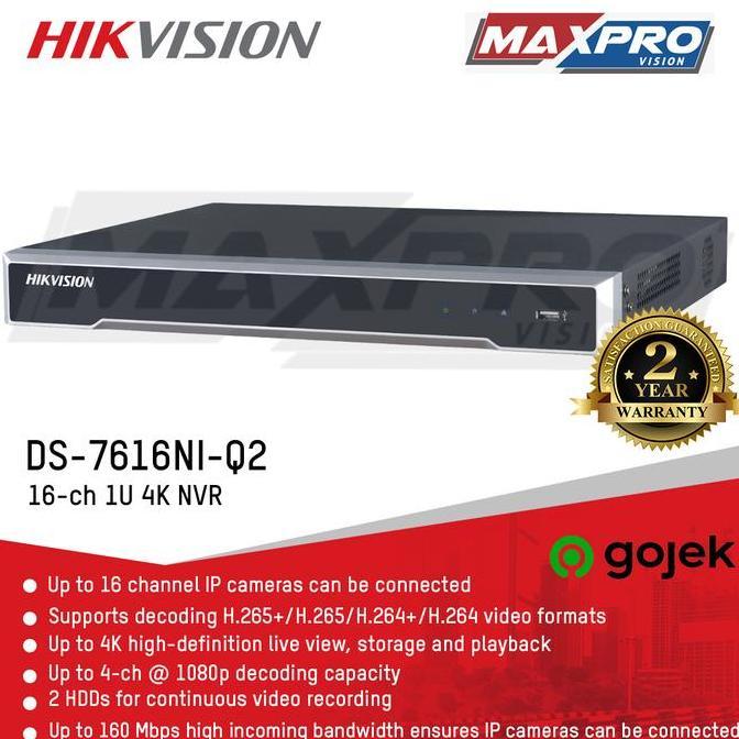 Nvr Hikvision Ds-7616Ni-Q2