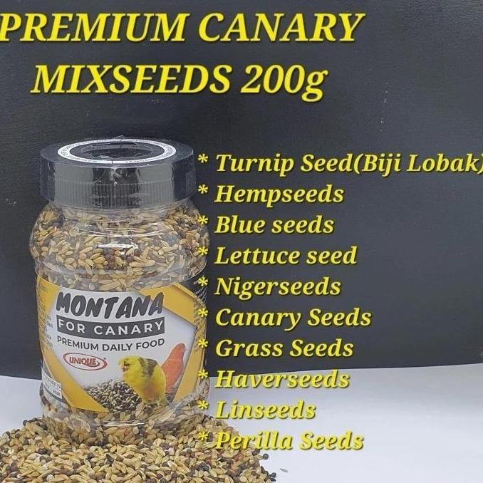 MONTANA PREMIUM KENARI 200G PAKAN HARIAN KENARI