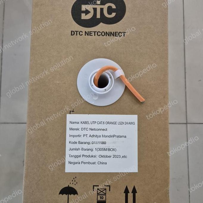 kabel DTC cat 6 305 meter OREN