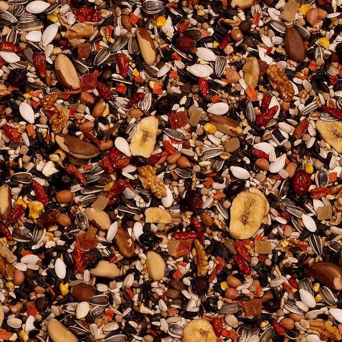 Deli Nature Birdelicious Parrots Macaw Pantanal 750gr Makanan Burung Macaw Hyacinth-Red Bellied Maca