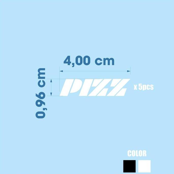 Cutting sticker stiker pack crank sepeda road bike fixed bike pizz vinyl