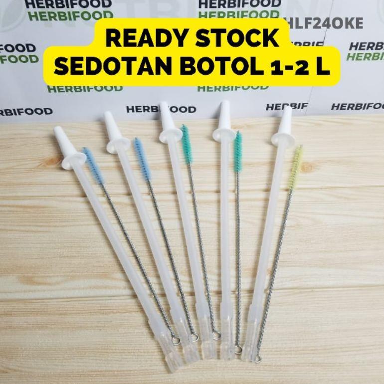 Stok Terbatas Sedotan Sikat Untuk Botol 1-2 Liter Dan 3 Liter Original Import - Flash Sale