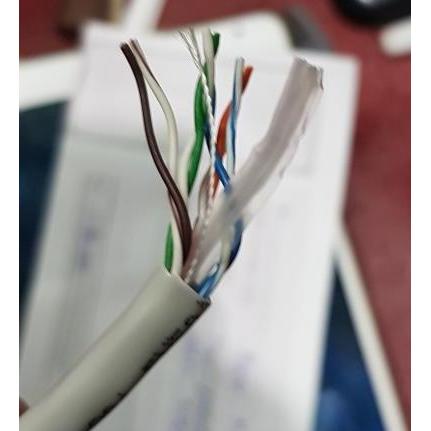 kabel lan vascolink cat 6 indoor original / asli 1 box (dus)