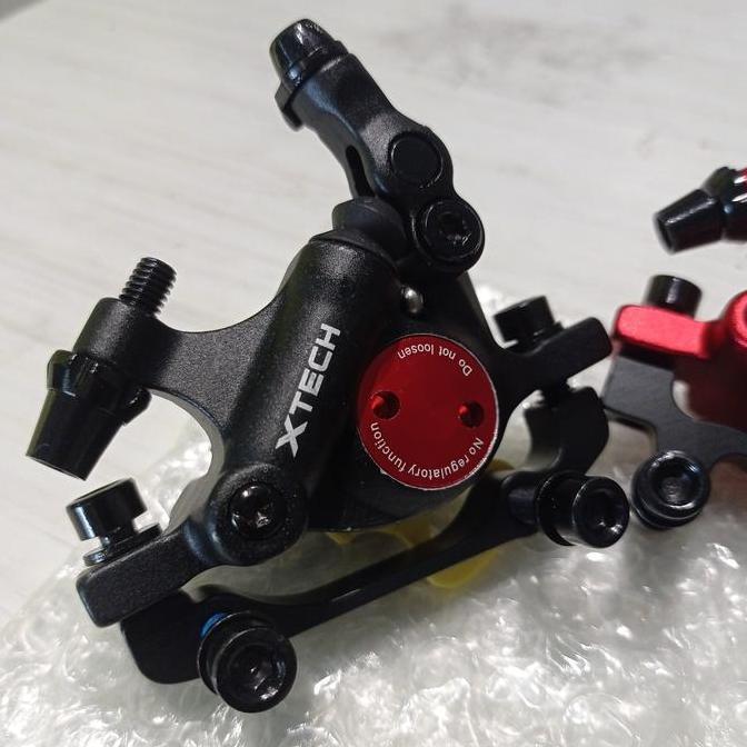 Kaliper rem sepeda semi hidrolik Zoom HB100 Xtech import