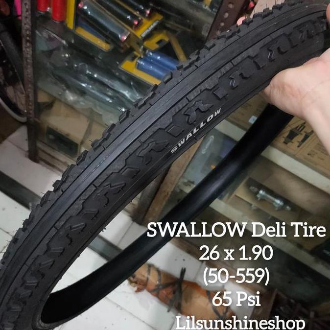 Ban Luar 26 x 1.90 Swallow Deli Tire 26x1.90 S-198 Sepeda MTB Federal