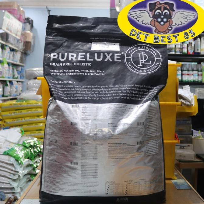 PURELUXE Makanan Anjing Pureluxe Grainfree Holistic Small Breed Turki & Salmon 18kg Untuk Semua Stas