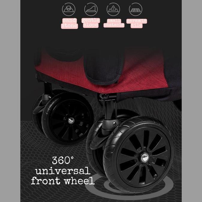 Large Pet Stroller Dodopet - up to 70kg - stroller untuk anjing besar