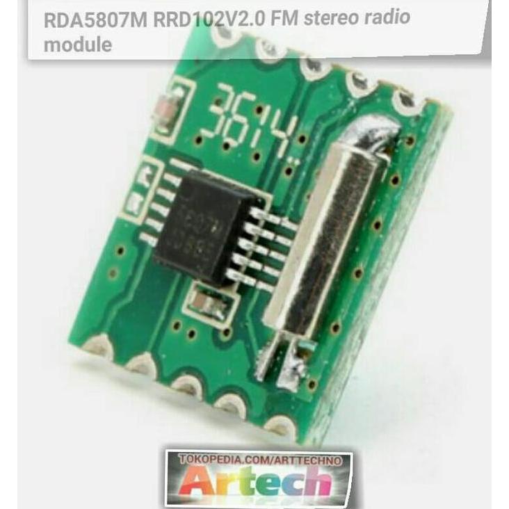 RDA5807M RRD 102V2.0 FN STEREO RADIO MODULE
