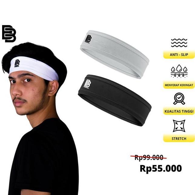 Headband Basket Tennis Lari Olahraga Ballerbro