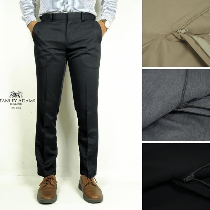 [COD] Celana Pria Formal STANLEY ADAMS Slim Fit Varian
