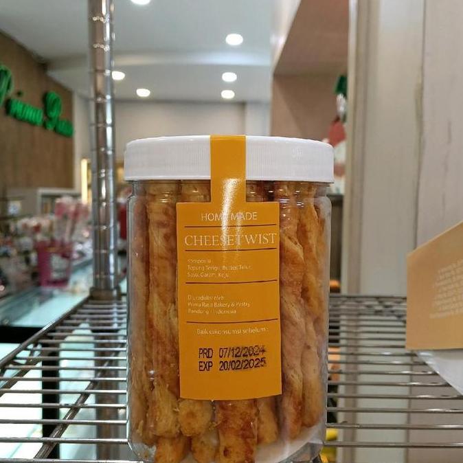 Primarasa CHEESE TWIST PrimaRasa(toples) Snack primarasa bandung oleh oleh bandung