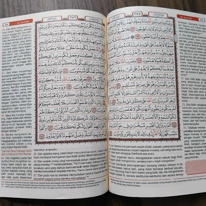 [Uk A6 A5 A4] Al-Quran Utsmani Madinah Al-Kamil Alquran Mushaf Terjemahan Alkamil