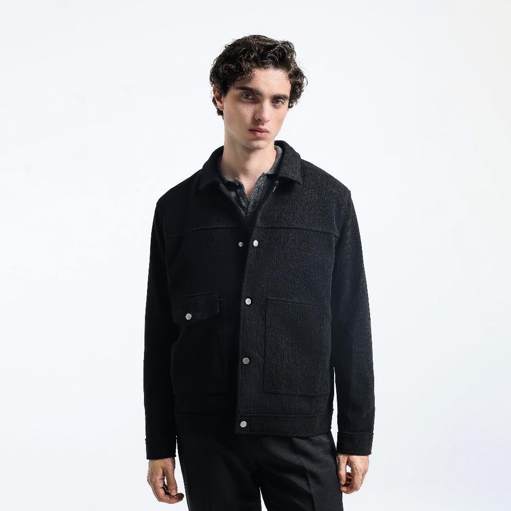 Heymale Wooden Jacket Jaket Pria