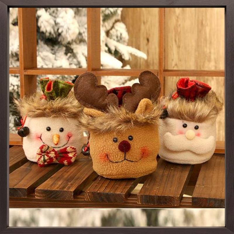 Diskon XTC tas serut permen apel mini souvenir natal kado bag christmas - RO30-2211 2025 COD Termura
