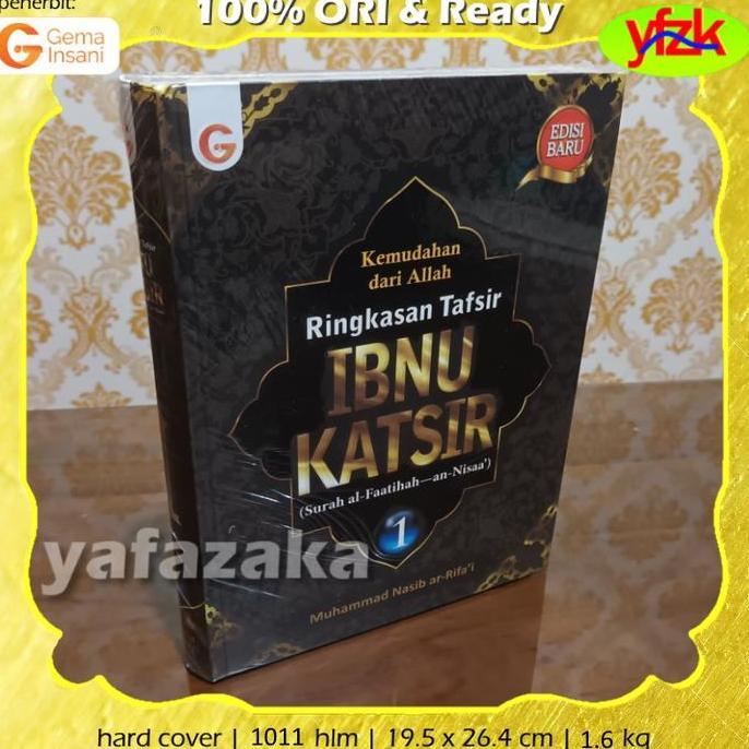 Buku Ringkasan Tafsir Ibnu Katsir Perjilid Original Tafsir AlQuran