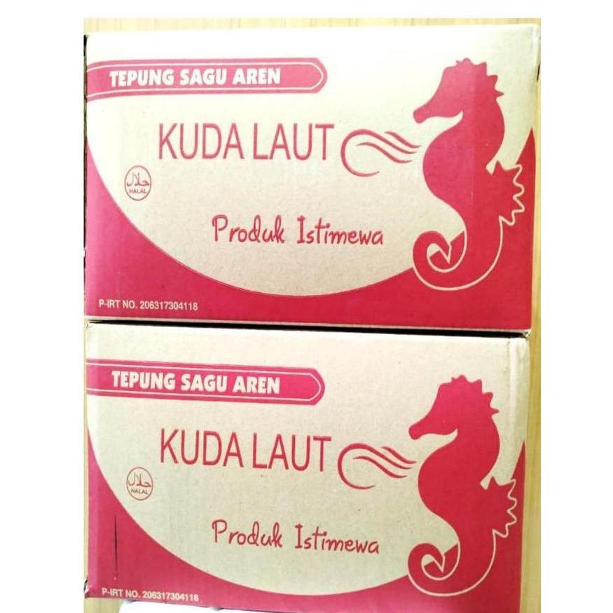 Sale Tepung Sagu Aren Super Cap Kuda Laut 20 @500G / Dus