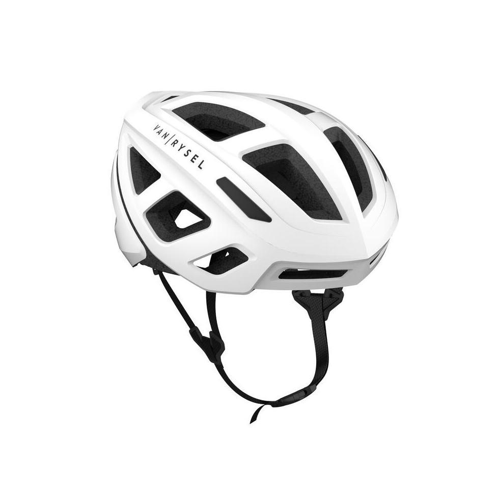 Decathlon Btwin Helm Sepeda Road Bike Helmet 500 Putih - 8500016