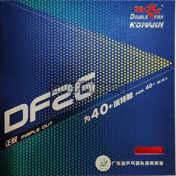 HARGA DISC - Double Fish DF26 Komann - Short Pips Bintik Serang Pendek DF 26