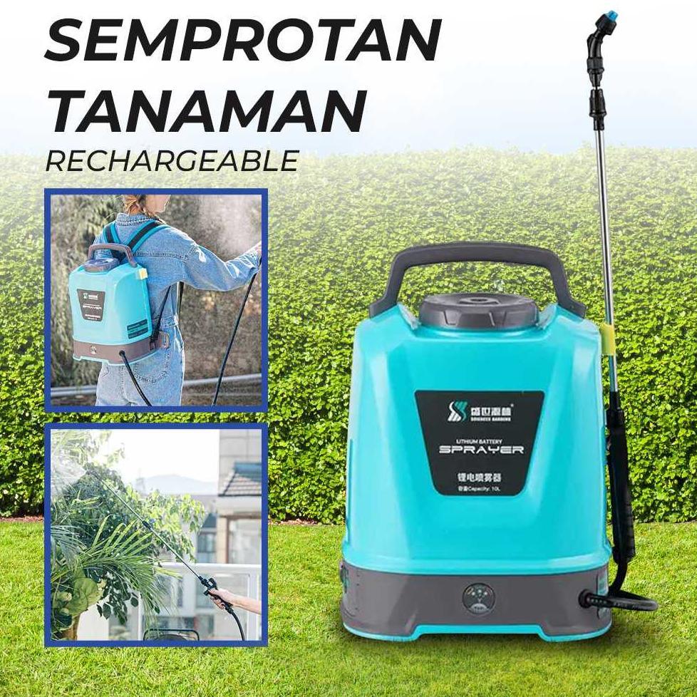 Alat Semprot Semprotan Rumput Tanaman  Gendong Elektrik Sprayer Shoulder Type 10-5 Liter