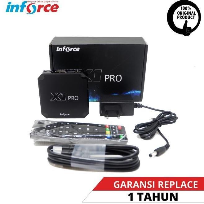 INFORCE SMART TV BOX ANDROID X1 PRO 4K 2G + 16GB, TV BOX ANDROID X1