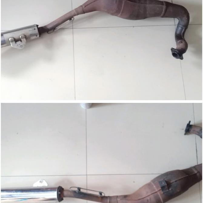 Knalpot Assy Kawasaki Ninja 150Rr Muffler Ninja Rr Knalpot Chamber Ninja 150Rr Knalpot Ninja 2T 150R