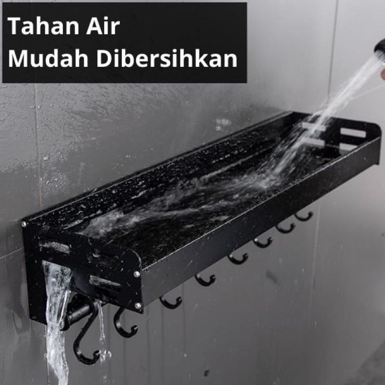 Bisa Cod Rak Dapur Rak Bumbu Gantung Rak Penyimpanan Bumbu Rak Bumbu Tempel Dinding ||