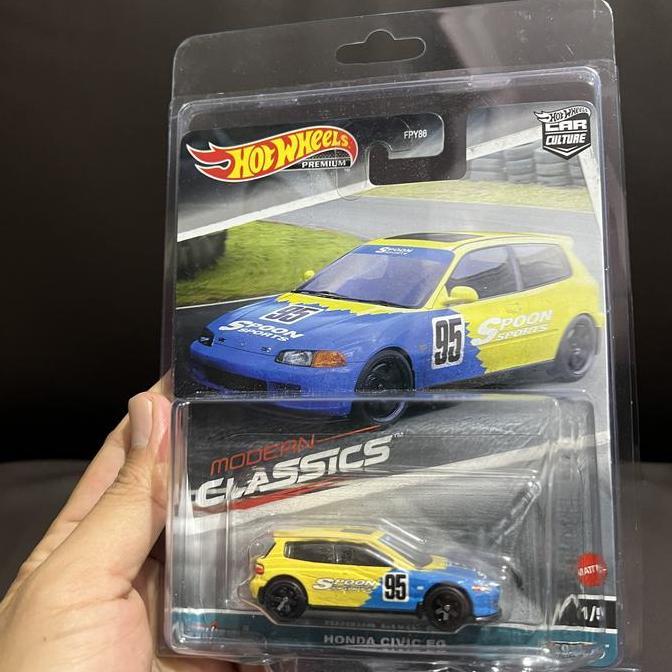 Hot Wheels Premium Honda Civic EG Spoon Modern Classics