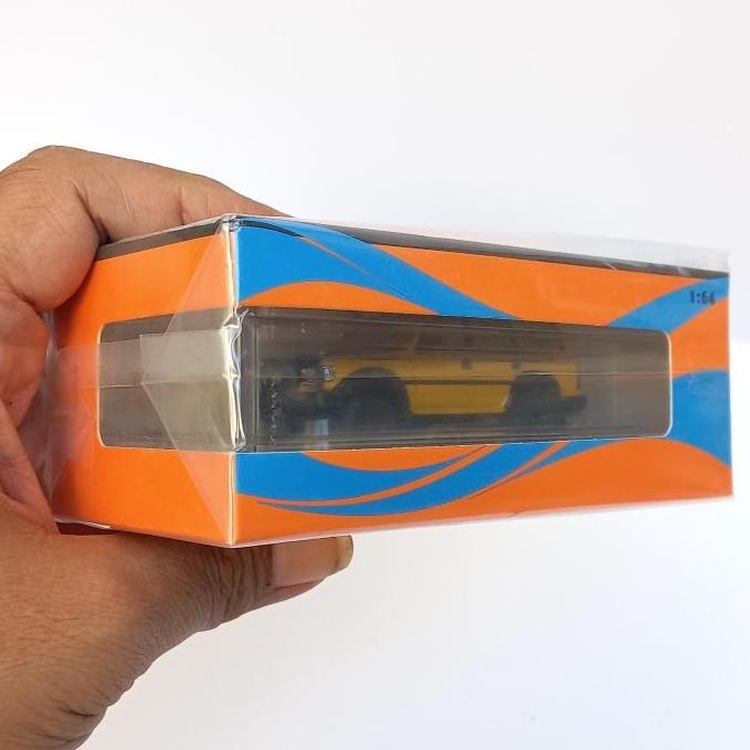 gcd toyota land cruiser 80 lc80 kuning diecast 1/64 (s)
