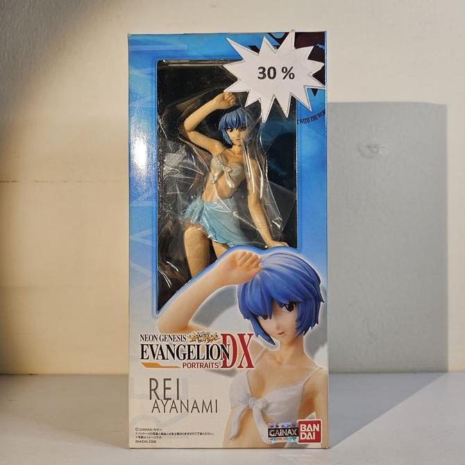 bandai figure neon genesis evangelion portraits dx rei ayanami blue swimsuit