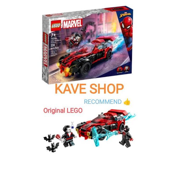 LEGO 76244 Super Heroes : Miles Morales vs Morbius