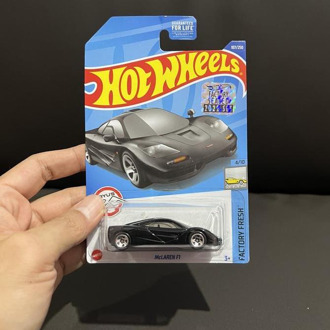 Hot Wheels Mclaren F1 Black FS 2022 Factory Sealed